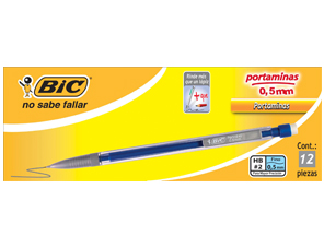 Lapiceros bic economico  0.5 mm mpm-12 sku55643